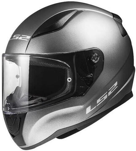 LS2 FF353 Rapid II Solid casque intégral S (55-56 cm) titane mat