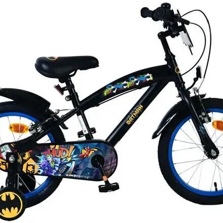 Batman 16-inch Children's Bike — Black with 2 Handbrakes.