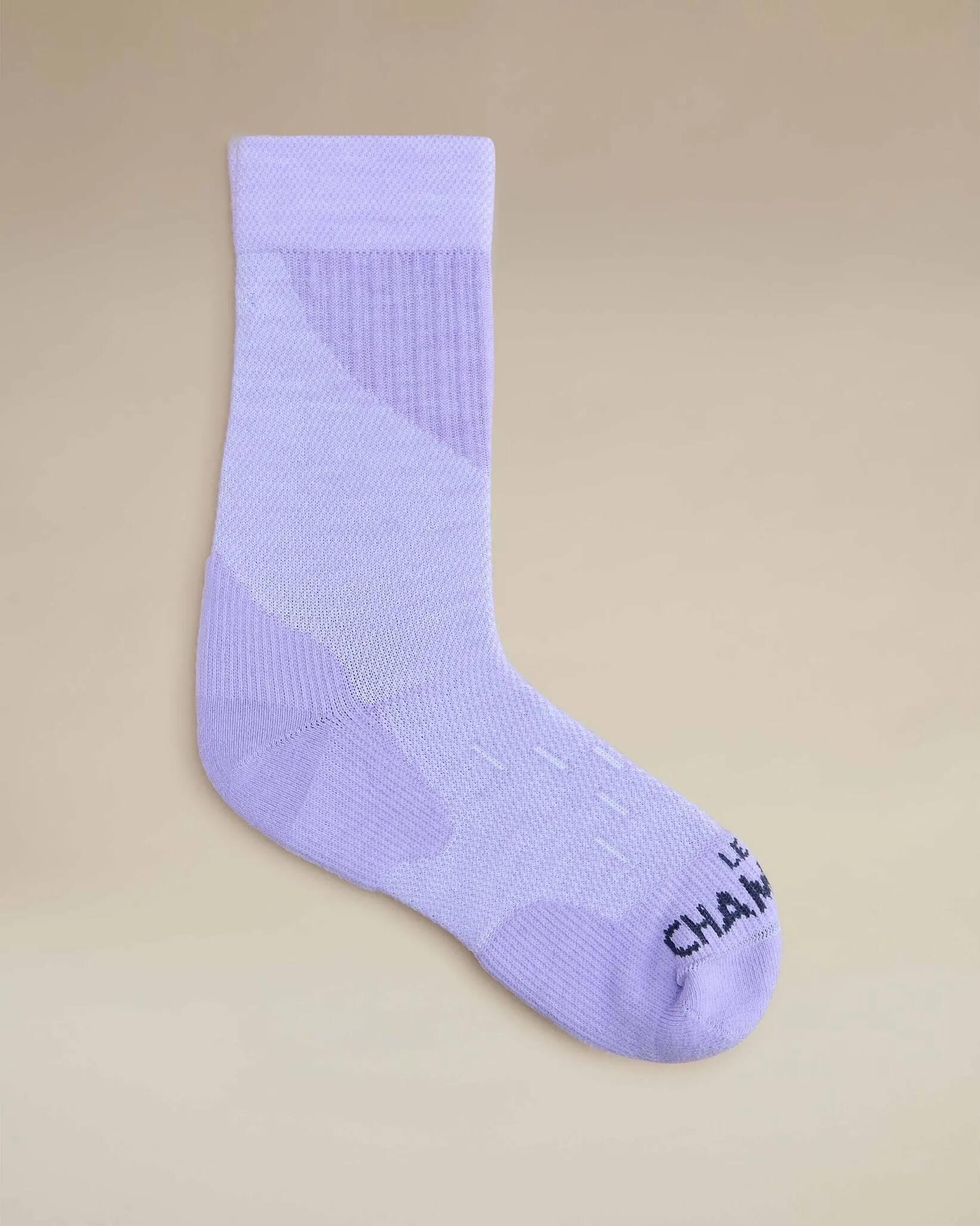 Chaussettes Iris Low Le Chameau Lilas - M 2/4