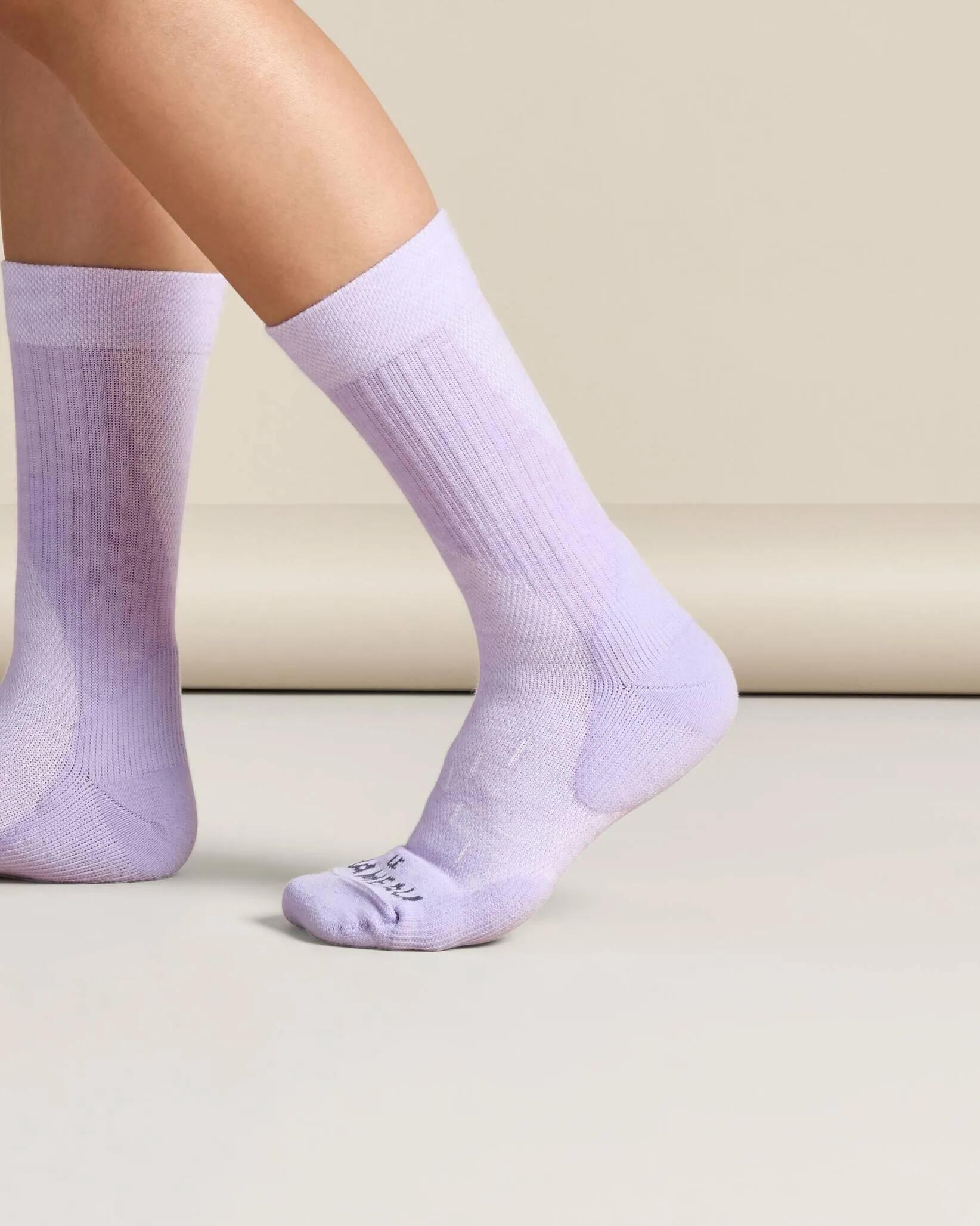 Chaussettes Iris Low Le Chameau Lilas - M 4/4