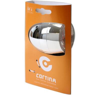 Cortina koplamp amsterdam e-bike chroom 6-48v