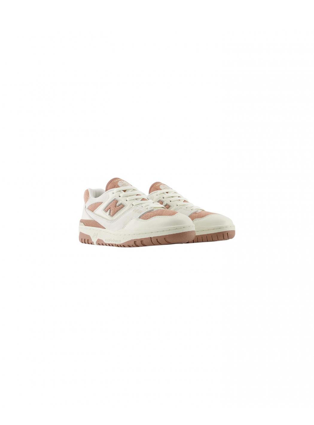 Scarpe Donna New Balance BBW550PF - Sneakers Rosa/Fluo White, Taglia 39 3/6