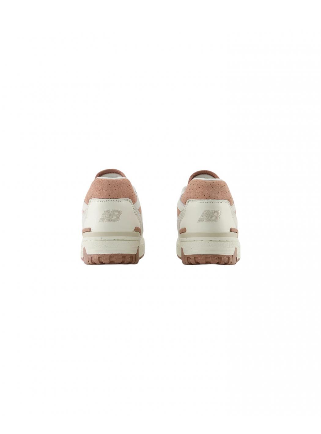 Scarpe Donna New Balance BBW550PF - Sneakers Rosa/Fluo White, Taglia 39 6/6