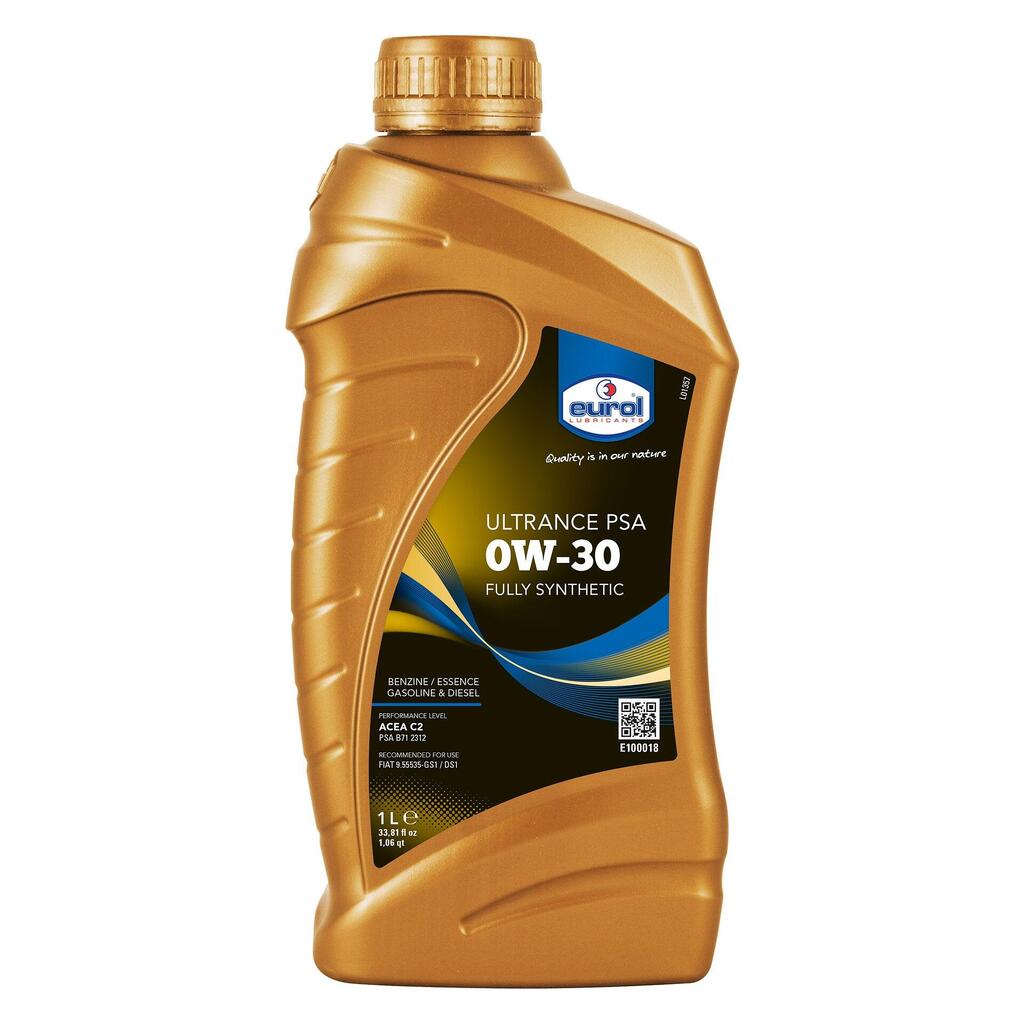 Eurol Ultrance PSA 0W-30 C2 Engine Oil — 1 L.