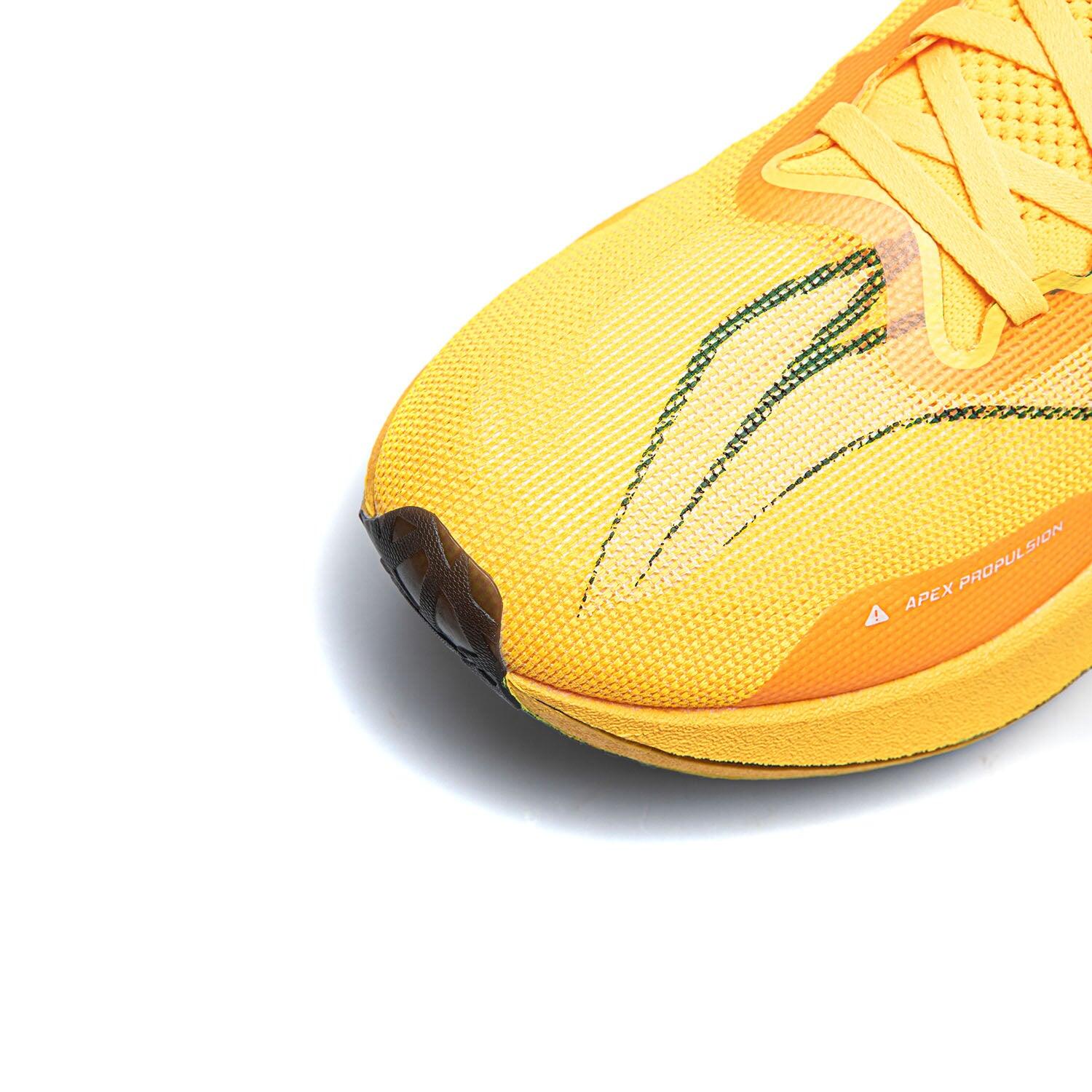 Chaussure de course unisexe Feidian 4 Elite, couleur jaune fluo 4/7