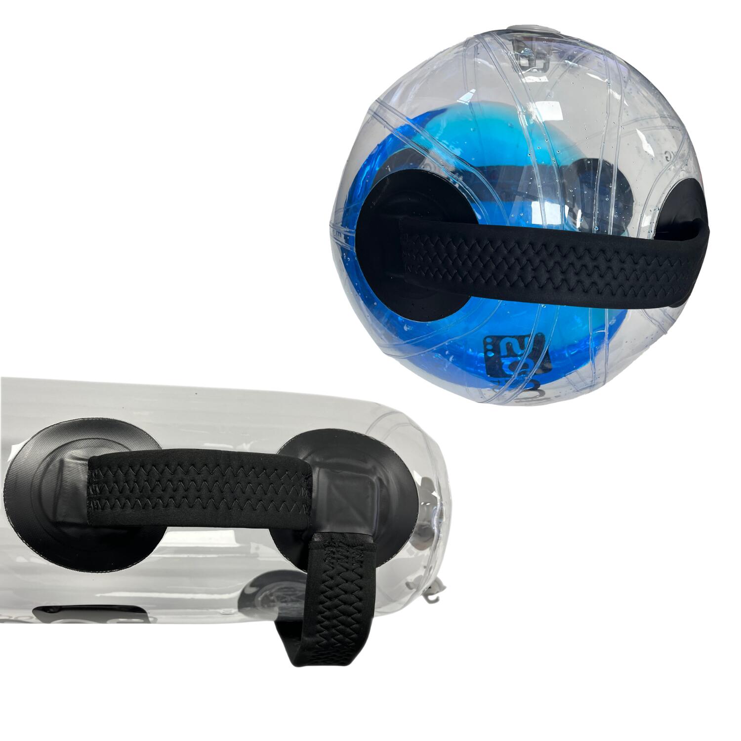 Pack Treino Aqua – Saco de Água + Bola Medicinal Aqua para Fitness Funcional 3/3