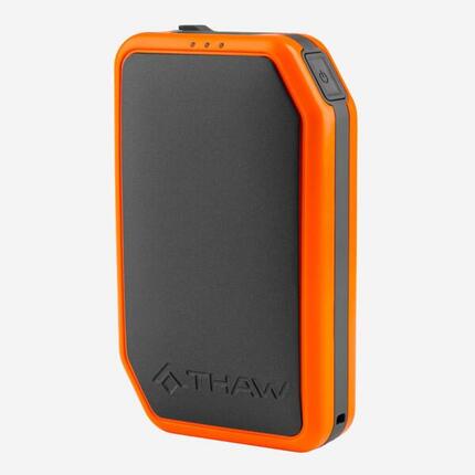 Chauffe-mains rechargeable THAW 10K – Double face, LED, Power Bank USB Outdoor