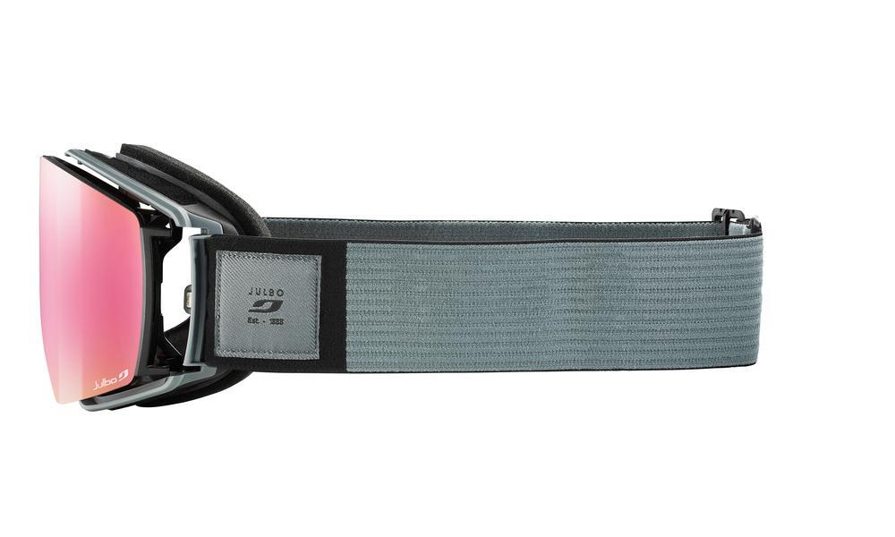 Masque de ski et de snowboard enfant et adulte - Gris / Noir LAUNCHER SPECTRON 4/5
