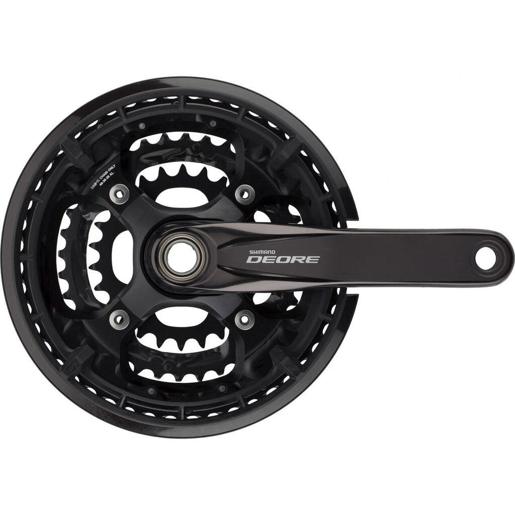 Shimano Deore 3x10v 175mm Crankset Black OEM