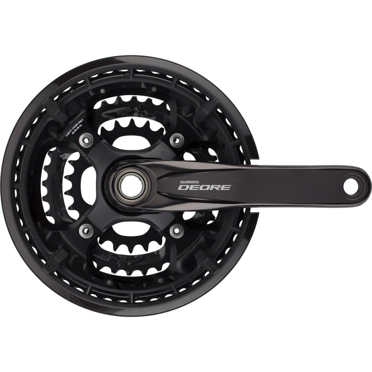 Korba Shimano Deore 3x10 175 mm 26/36/48T czarna OEM
