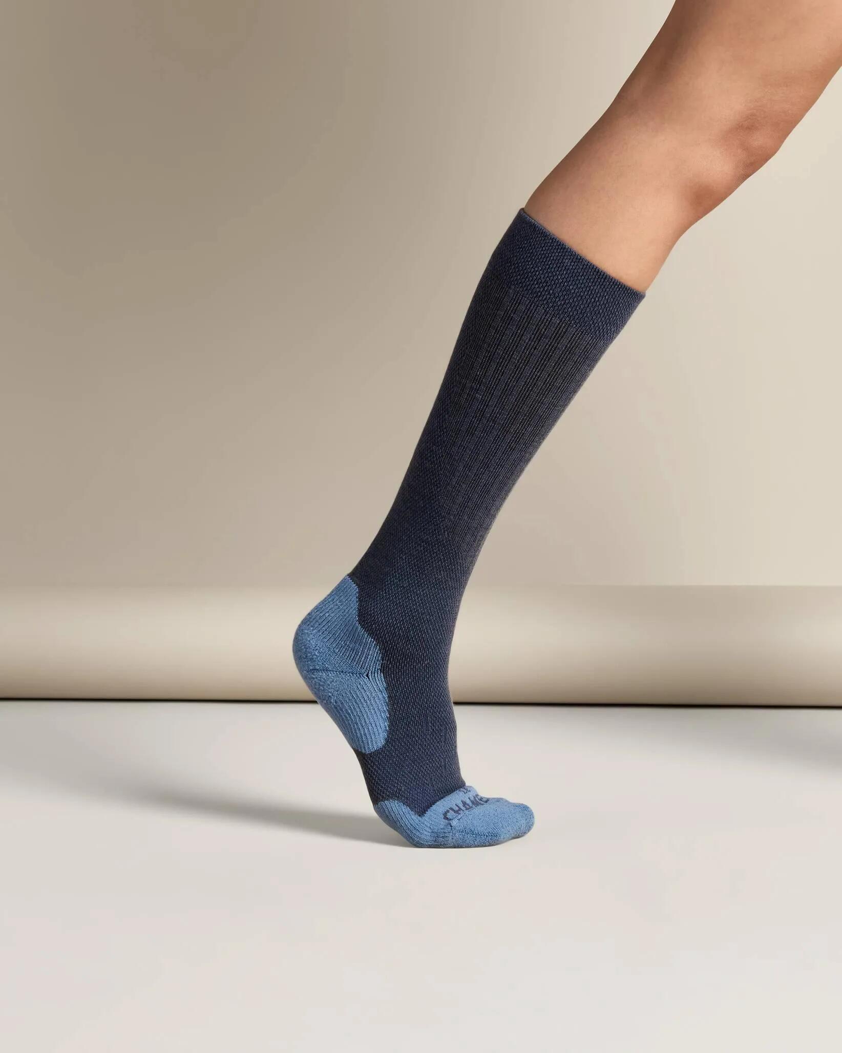 Chaussettes Iris Le Chameau Bleu Foncé - S 3/4