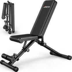 JOROTO MD35 Banc de musculation réglable 318KG Capacité de Poids