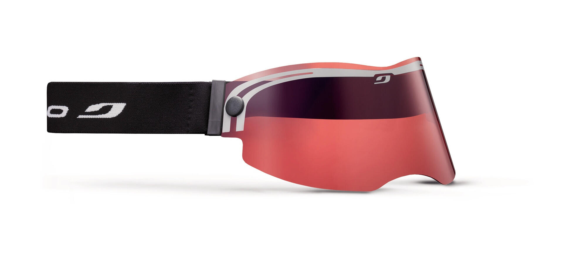 Masque de ski et de snowboard enfant et adulte - Noir VISIERE ACÉTATE 1/7