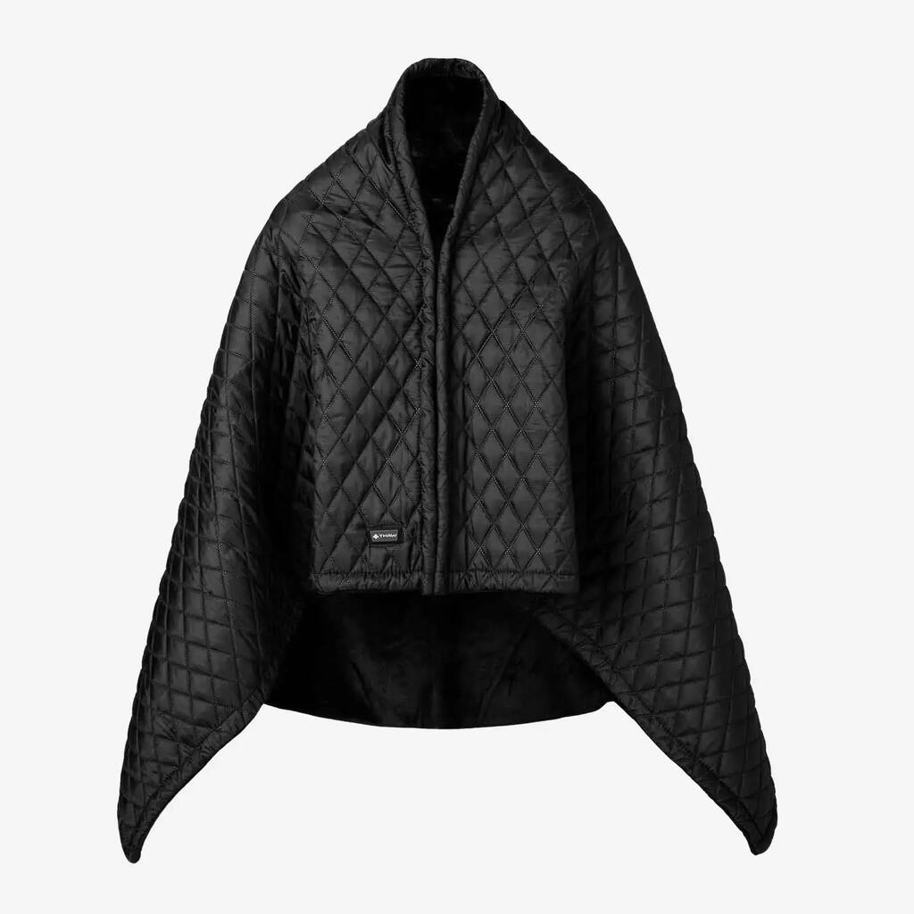 Rechargeable heated poncho Thaw