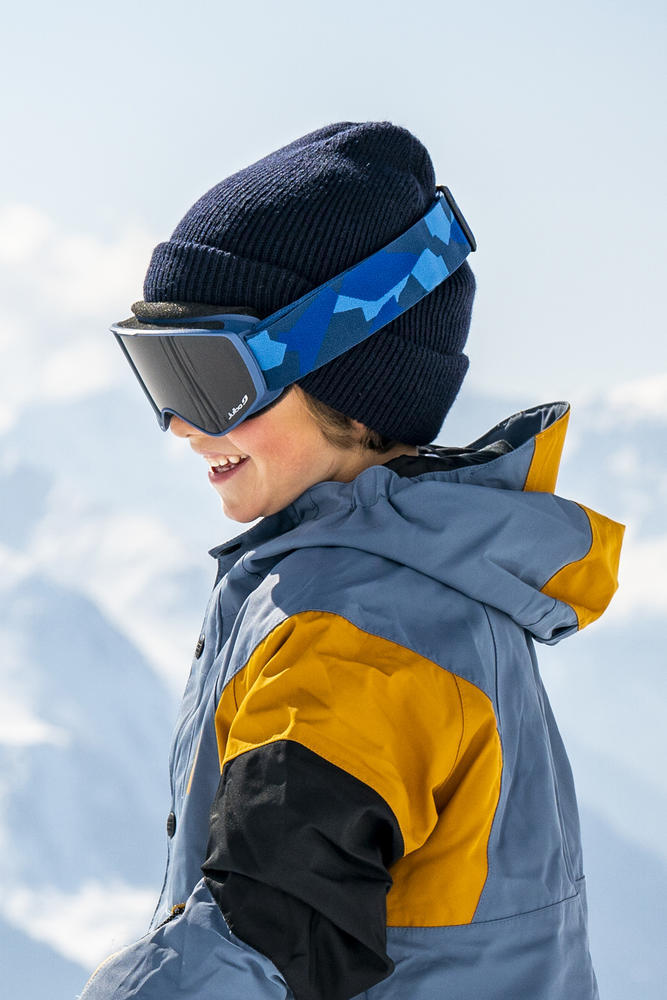 Masque de ski et de snowboard enfant et adulte - Bleu ATOME CHROMAKIDS 5/5