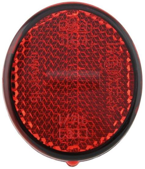 Busch + Müller riflettore rotondo con vite per bici.