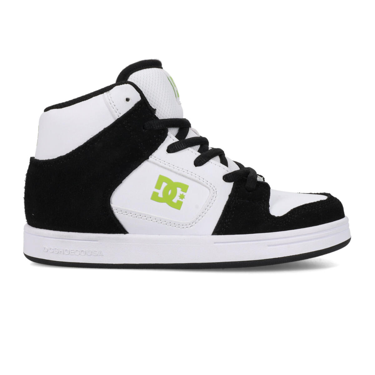 Dc Shoes - Baskets Enfant Dc Shoes Manteca 4 Hi - Baskets - Blanc|noir - Decathlon