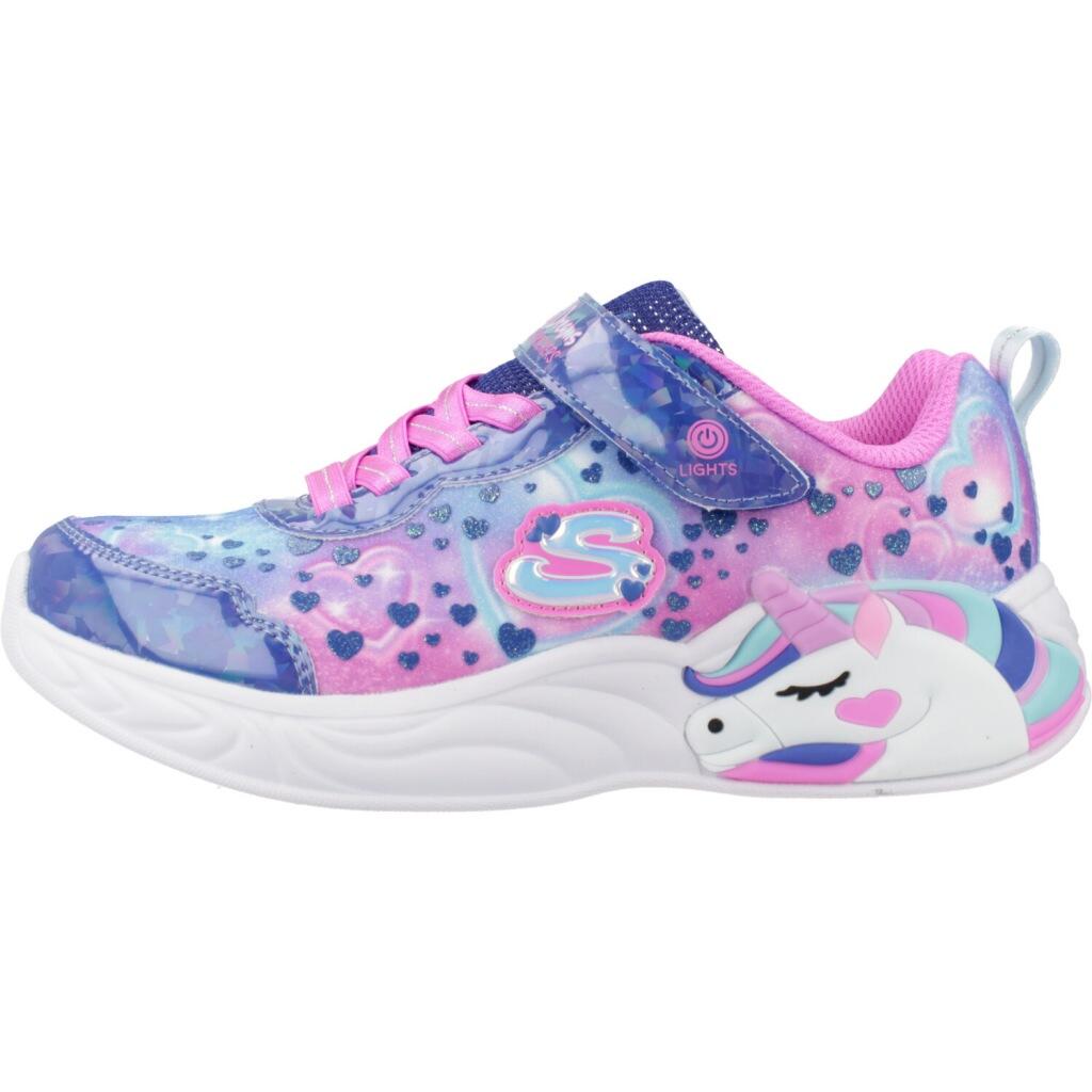 Baskets fille Skechers Unicorn Dreams Heart Sparkles 2/5