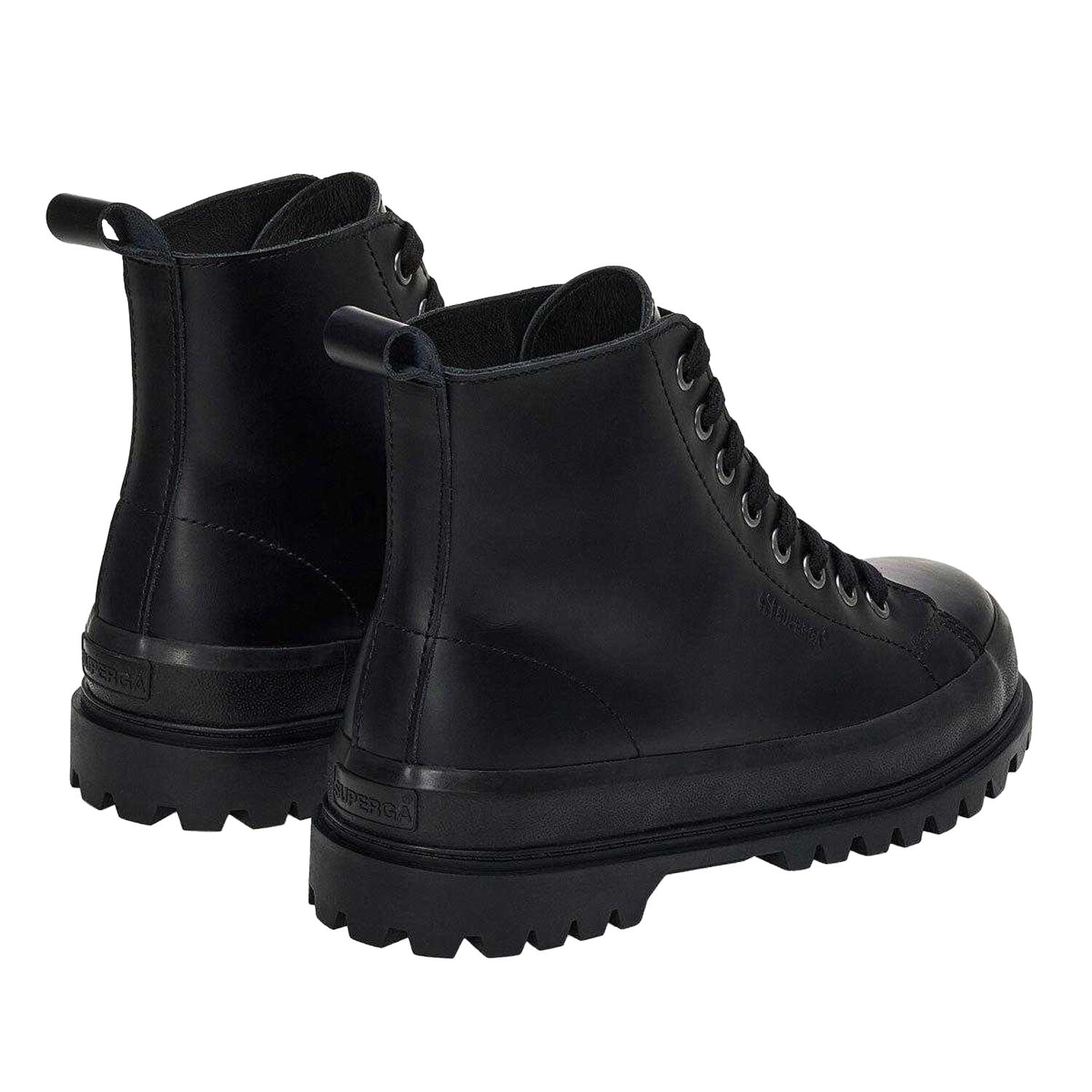 "2644 Alpina" Stiefeletten für , Boxleder Damen Schwarz 2/4