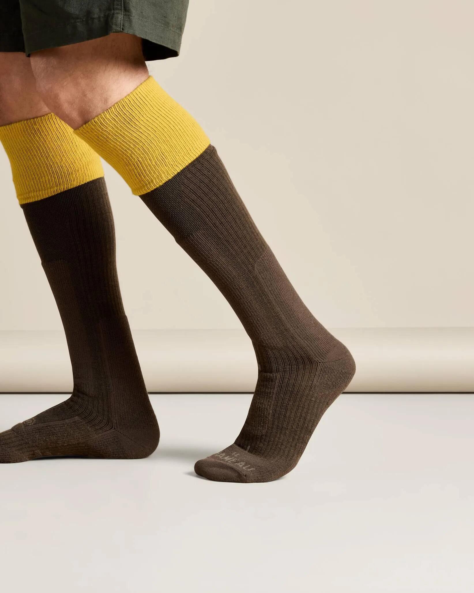 Chaussettes Vierzon Le Chameau Moutarde - XL 4/6