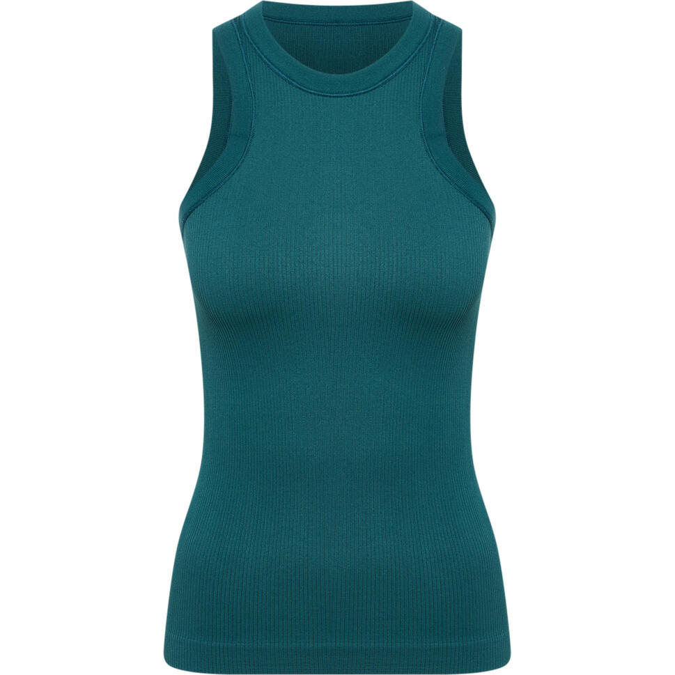 Bezszwowy damski top prążkowany Hummel Pulse