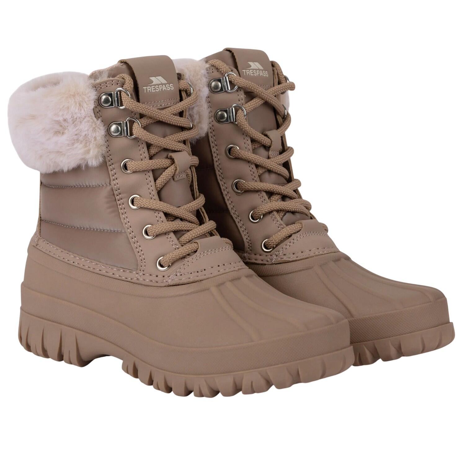 TRESPASS Womens/Ladies Briony Snow Boots (Beige)