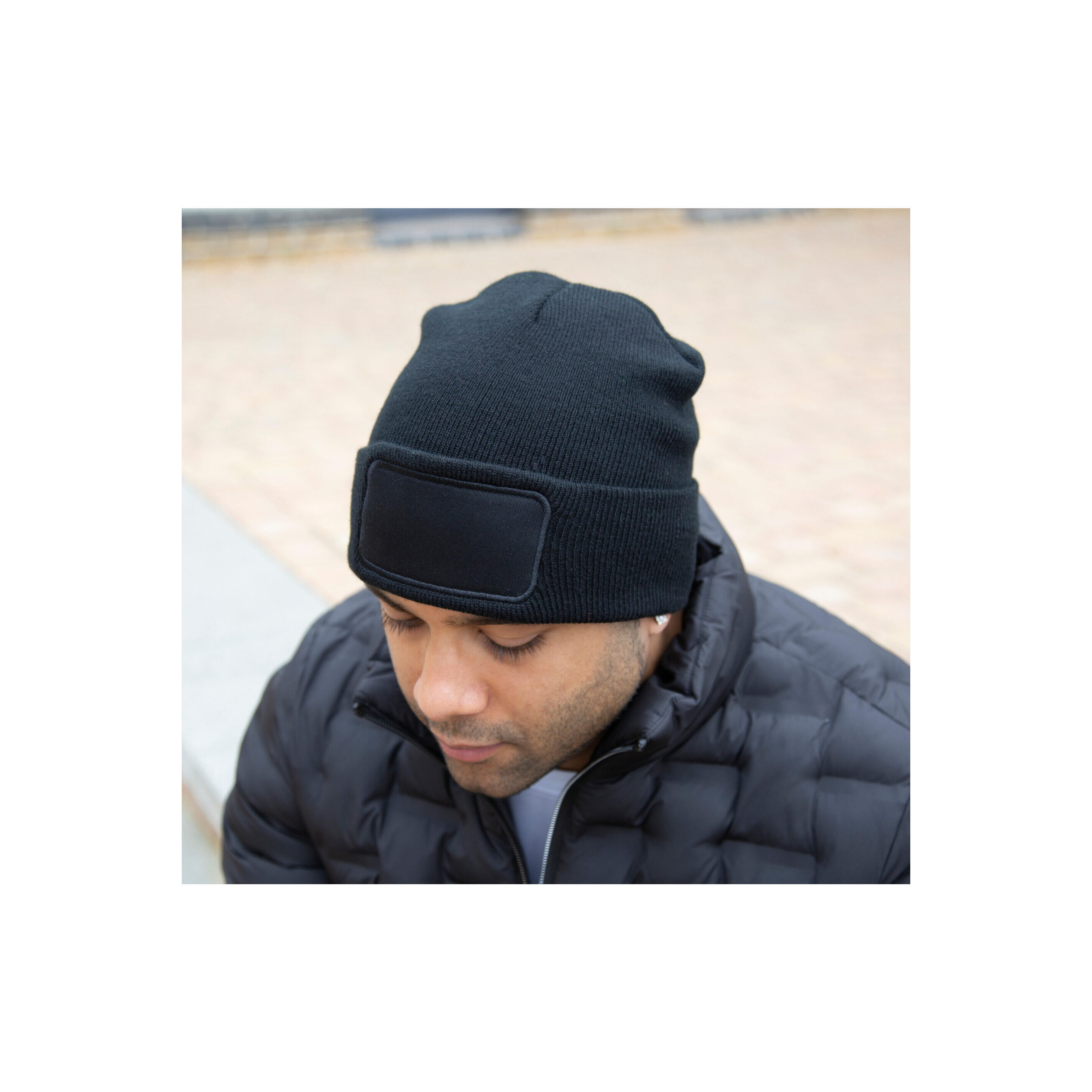 Bonnet imprimable double tricot Result Thinsulate™ 2/3
