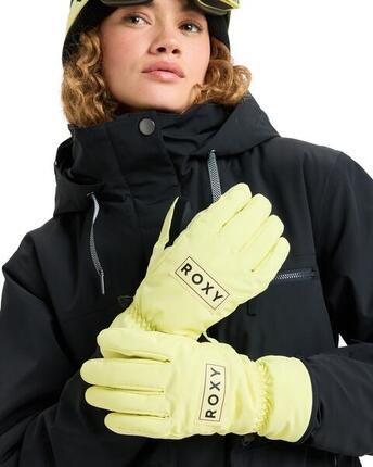 Gants techniques ski/snowboard FRESHFIELD Jaune Femme
