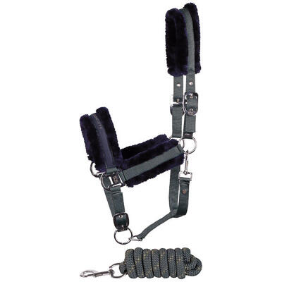Set aus Halfter und Longiergurt für Pferde Harry's Horse Soft Billie