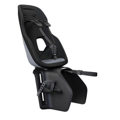 Thule Yepp Nexxt Maxi Kinderfahrradsitz für Gepäckträger, Monument Grey