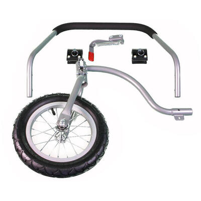 VWP Dutchdog Doggyride Jogger - Passeggino per cani argento.