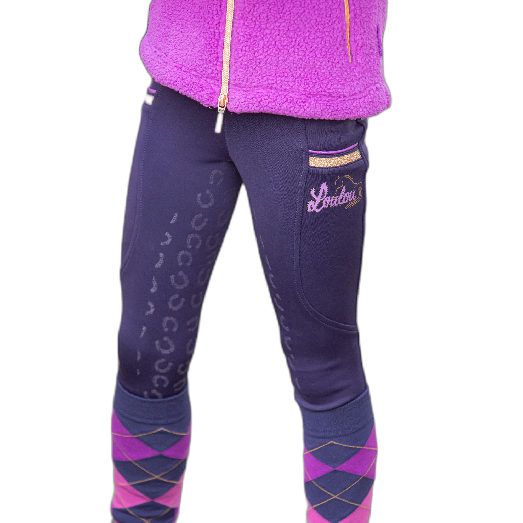 HARRYS HORSE Full grip riding Trousers for girls Harry's Horse LouLou Kai