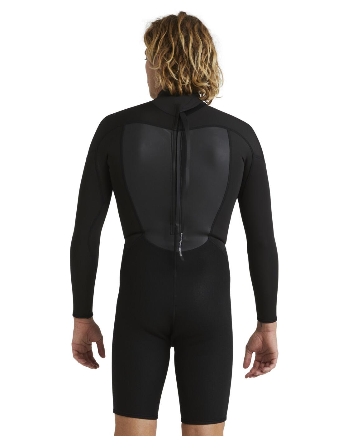 Springsuit manches longues Back Zip 2/2MM PROLOGUE Noir Homme 2/4