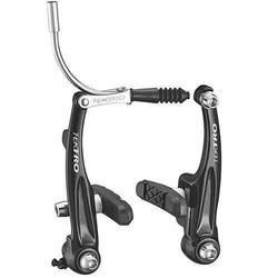 Tektro M837AL Frein V, avant et arrière, noir, patins 63 mm