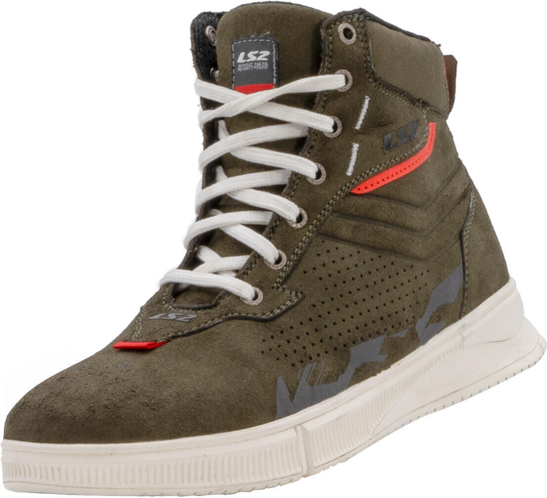 Ls2 chrome laars boots chrome men green gr. 46 1/1