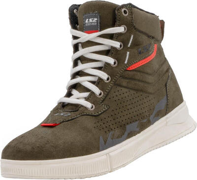 Stivali LS2 Chrome impermeabili uomo mid-height verdi misura 43.