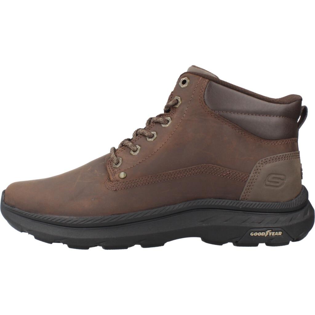 Botas Skechers Modelo Slip-ins Pollard - Waylon Cor Castanho 2/5