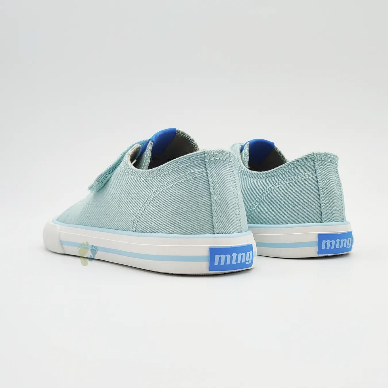 Mustang Free Sneakers Canvas Turquoise - Size 30 3/6