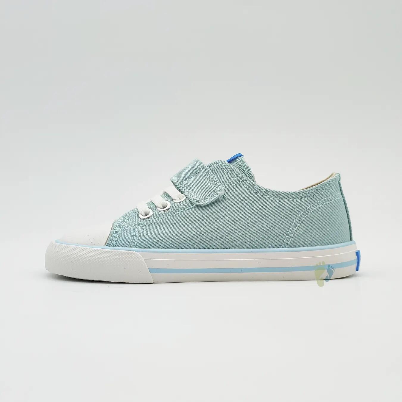 Mustang Free Sneakers Canvas Turquoise - Size 30 2/6