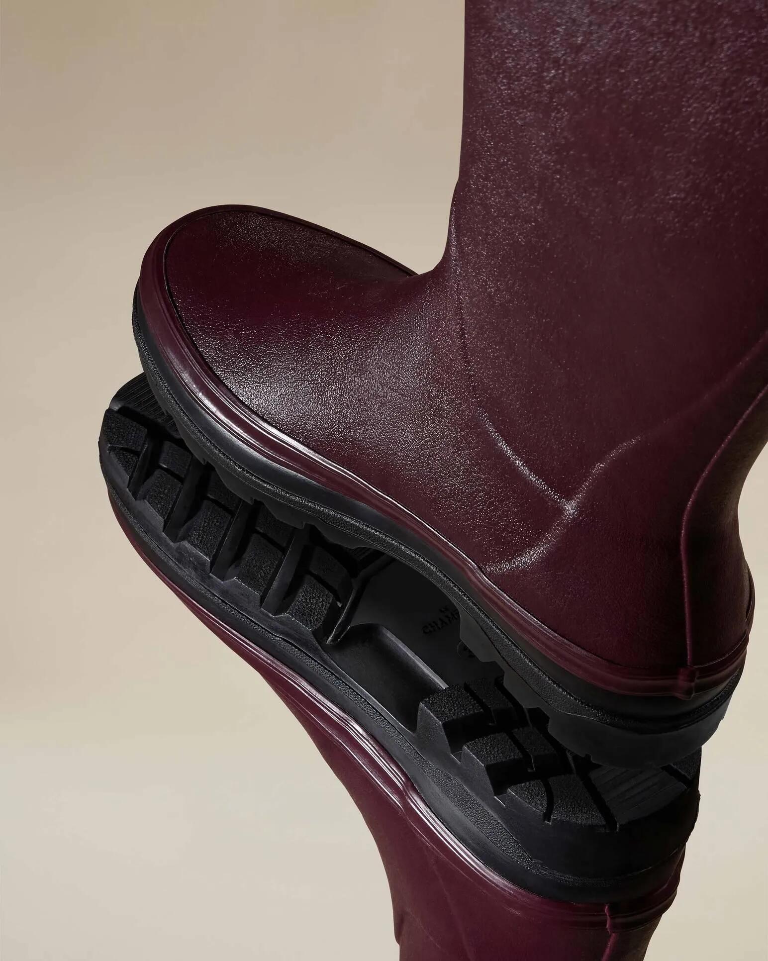 Bottes Giverny Femme Le Chameau Doublées Jersey Cherry - 43 4/6