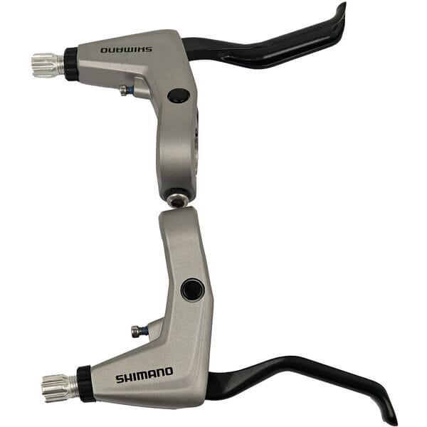 Shimano - Shimano Remgreep Alivio Bl-t4000 Br.lever Shim. Alivio Pair 2-f Sil.w.cab.+sle. - Levier Frein - Gris - Taille Unique - Decathlon