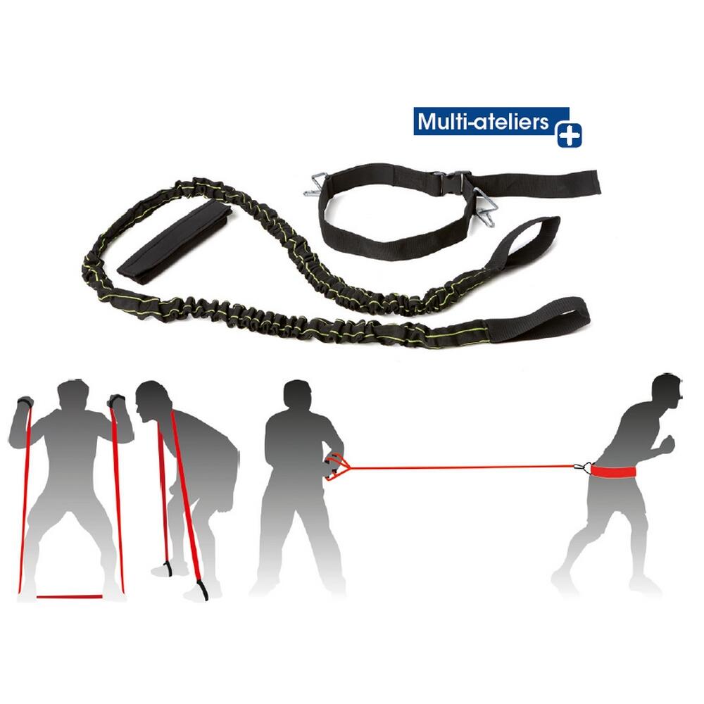 Multi-activity reinforcing elastic