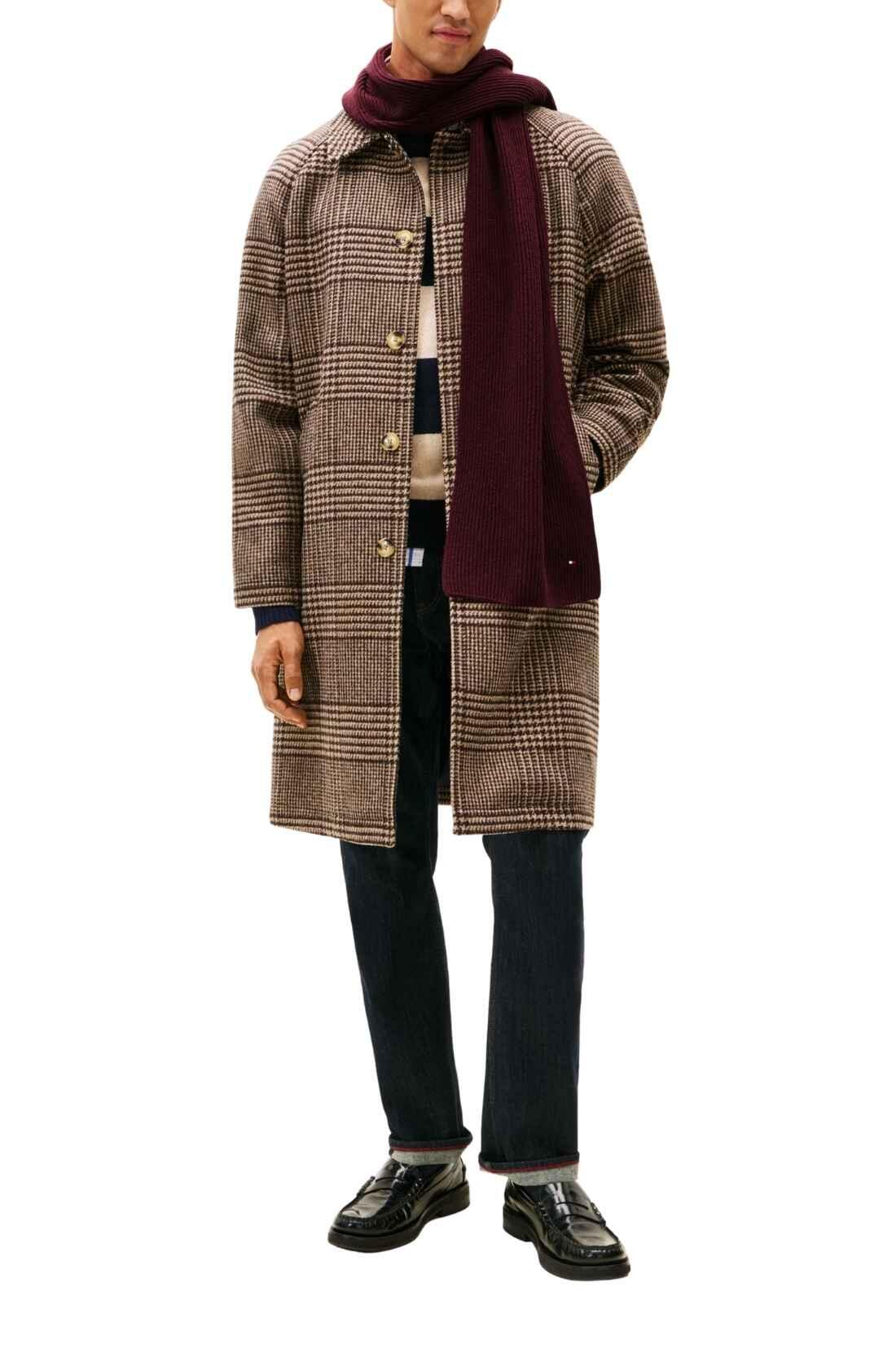 TOMMY HILFIGER Sciarpa uomo a coste con logo