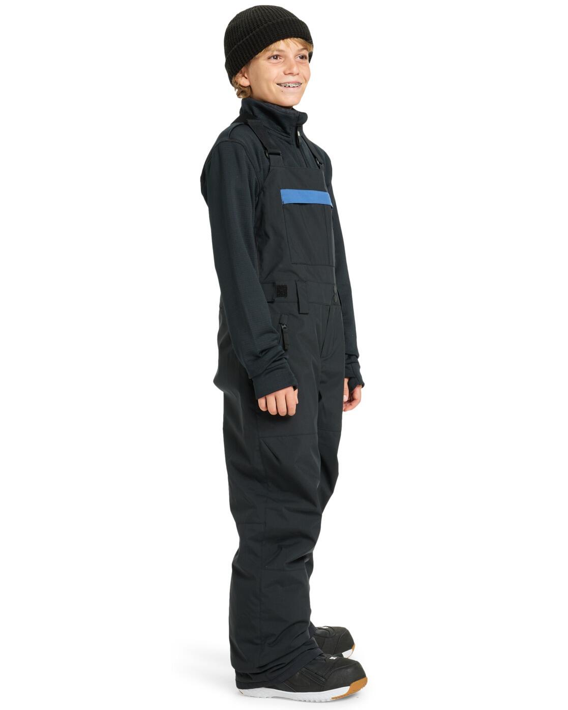 Funktionelle Schneelatzhose MASH UP Schwarz Junge 4/4
