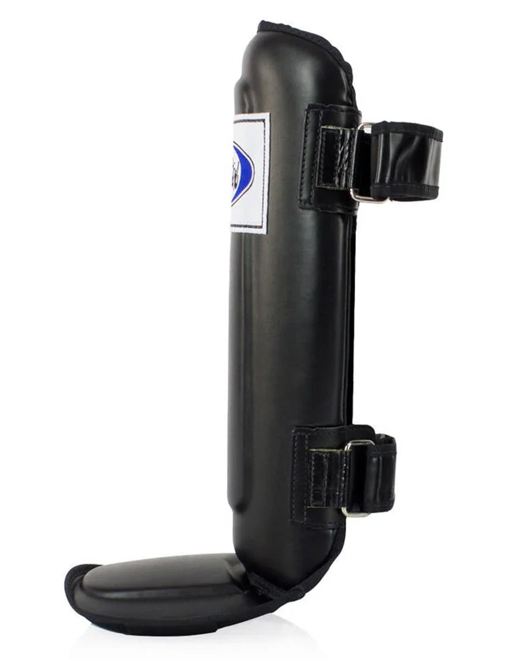 Fairtex Schienbein und Spannschoner - Instep Shin Guard SP3, Schwarz M 3/4