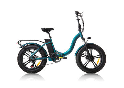 Fat Bike alluminio telaio basso ammortizzata batteria 13Ah