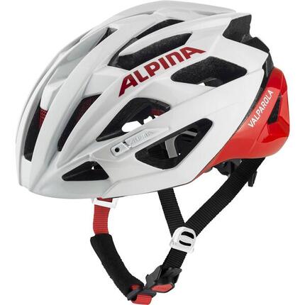 Olympic Sportswear Alpina Sporttour Helm Valparola 51-56 Weiß Rot