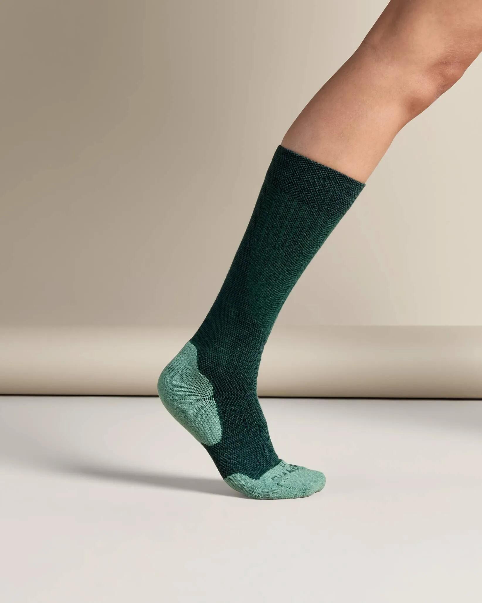 Chaussettes Iris Le Chameau Vert Foncé - S 3/6