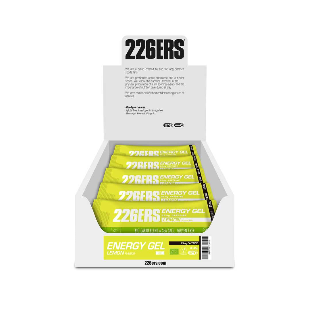 226ERS BOX – 40 STICKS ENERGY GEL 25g