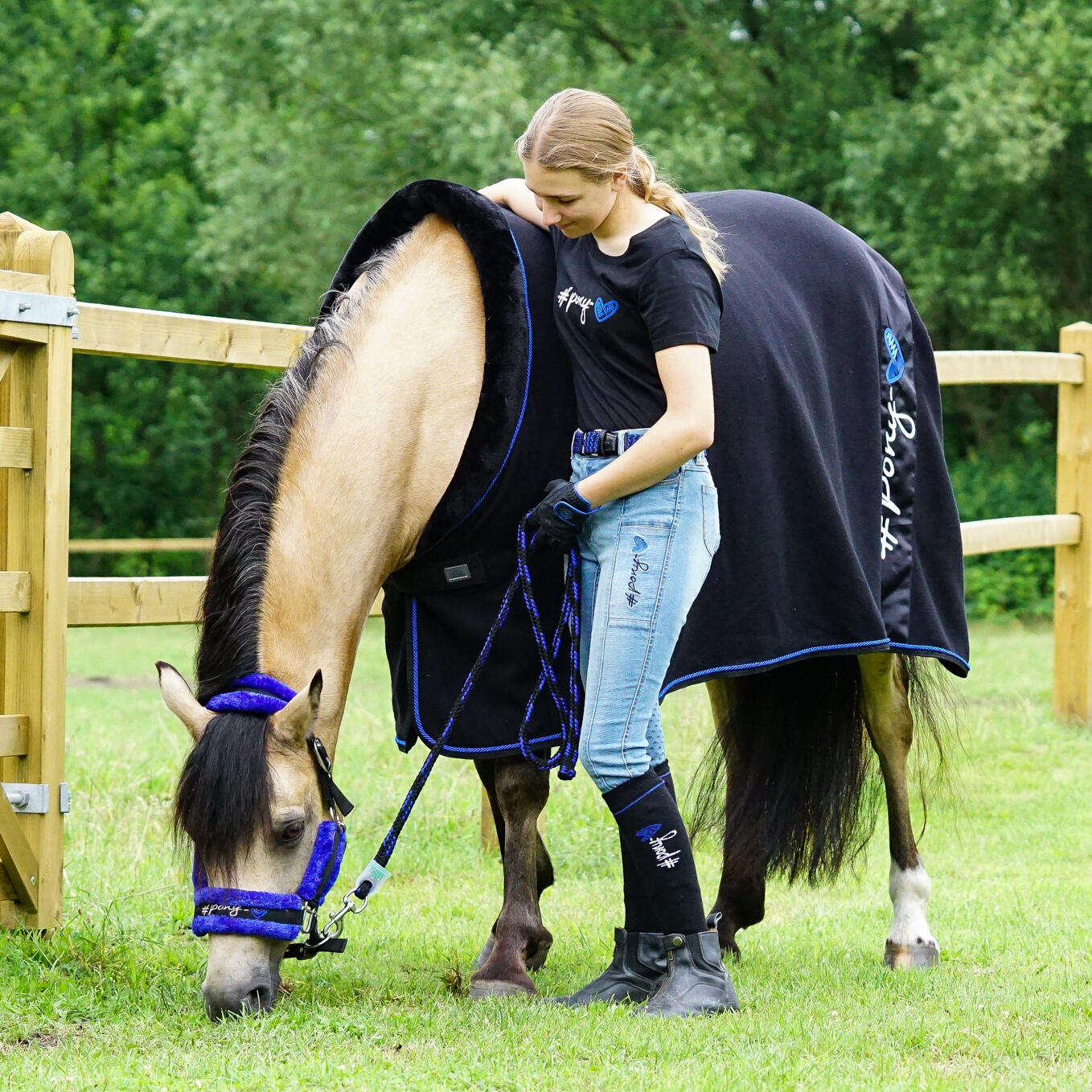 Cavalleria Toscana FW'22 CT Orbit Logo Riding Rijbroek Meisjes